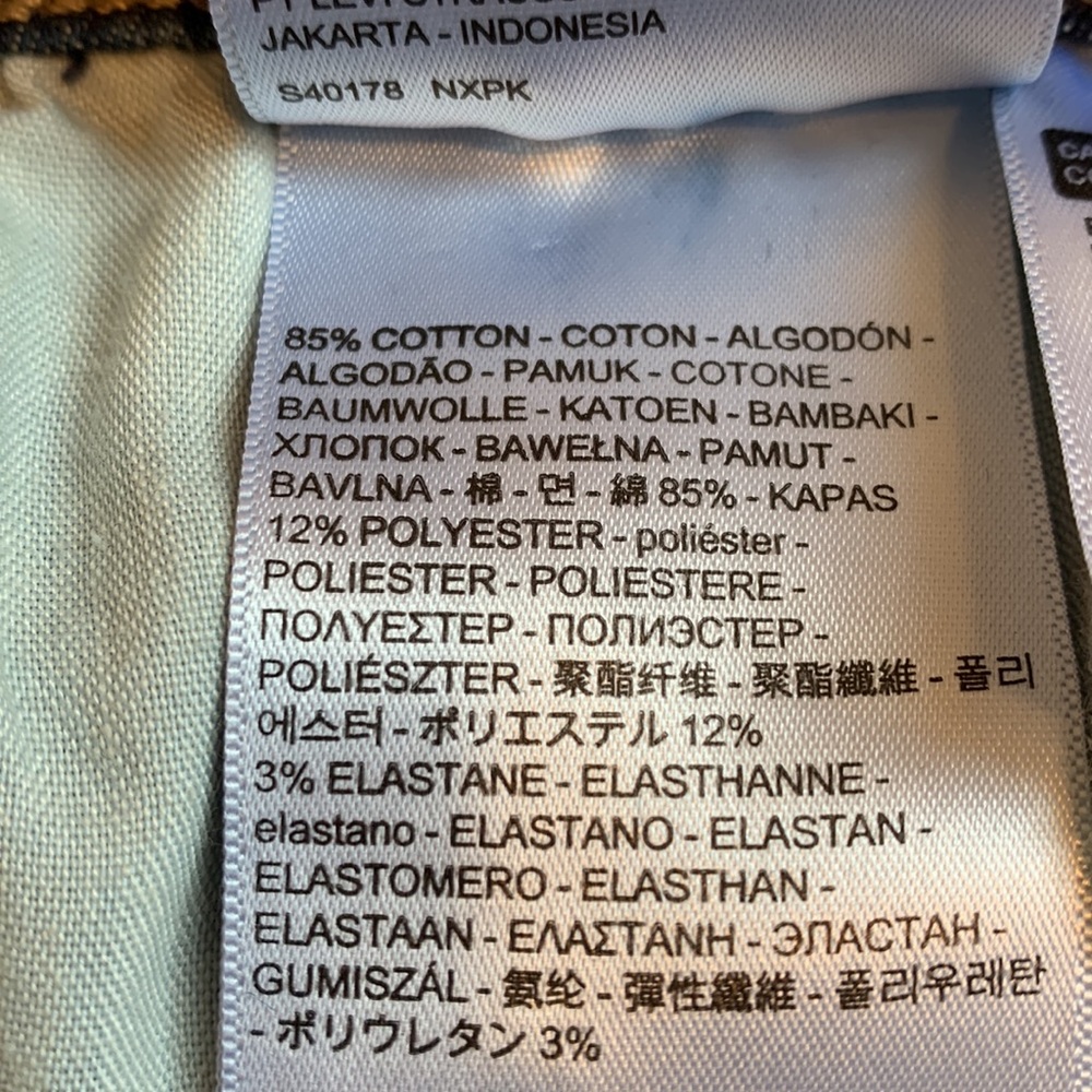 Levi’s Women’s 720 Skinny Jeans - Picture 4 of 7